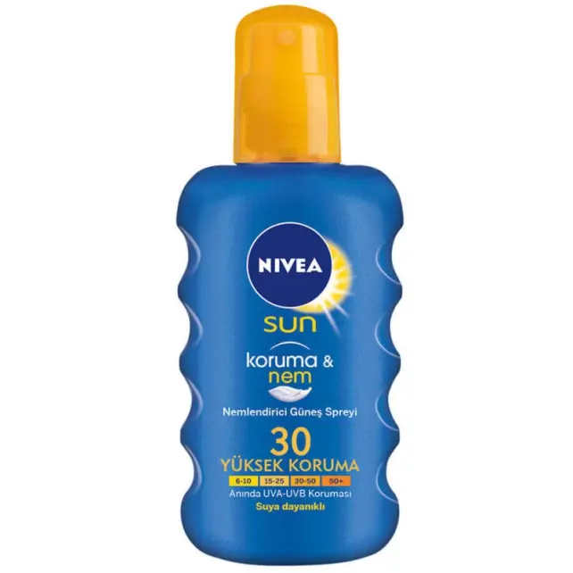 Nivea Sun Koruma & Nemlendirici Güneş Spreyi SPF 30 200ml - 1