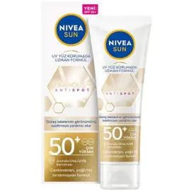 Nivea Sun Luminous SPF 50+ Leke Karşıtı Yüksek Güneş Koruyucu 35ml - Nivea