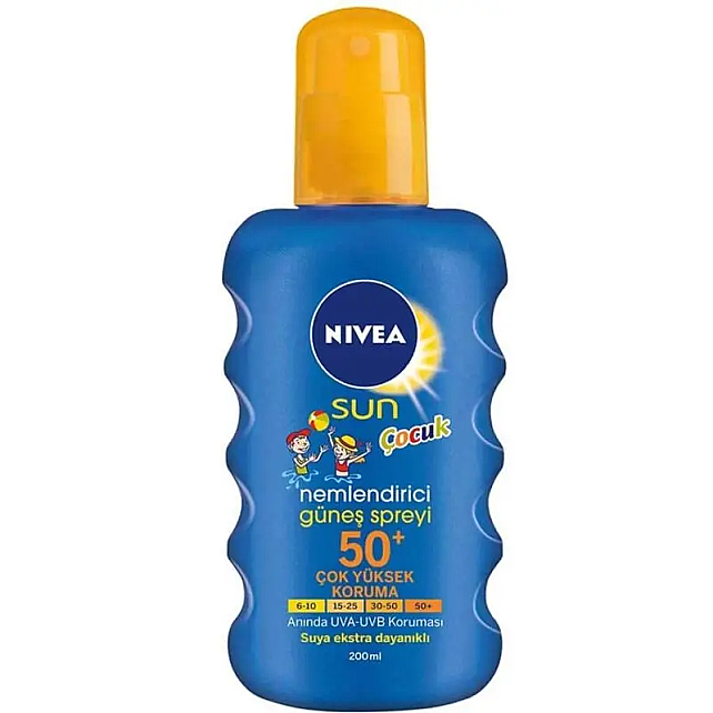 Nivea Sun Nemlendirici Çocuk Güneş Spreyi SPF 50+ 200ml - 1