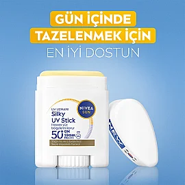 Nivea Sun Silky Uv Stick SPF 50+ Stick Güneş Koruyucu 15ml - 7