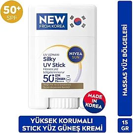 Nivea Sun Silky Uv Stick SPF 50+ Stick Güneş Koruyucu 15ml - 9