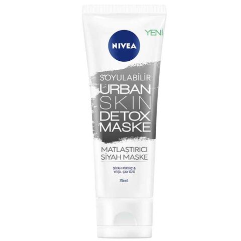 Nivea Urban Skin Detox Maske - Matlaştırıcı Siyah Maske 75ml Nivea Urban Skin Detox Maske - Matlaştırıcı Siyah Maske 75ml