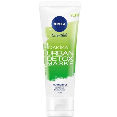 Nivea Urban Detox Arındırıcı Maske 75ml Nivea Urban Detox Arındırıcı Maske 75ml