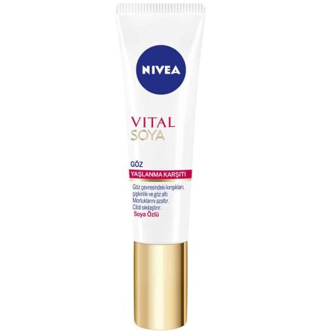 Nivea Vital Soya Anti Age Eye Care - Göz Çevresi Kremi 15ml Nivea Vital Soya Anti Age Eye Care - Göz Çevresi Kremi 15ml