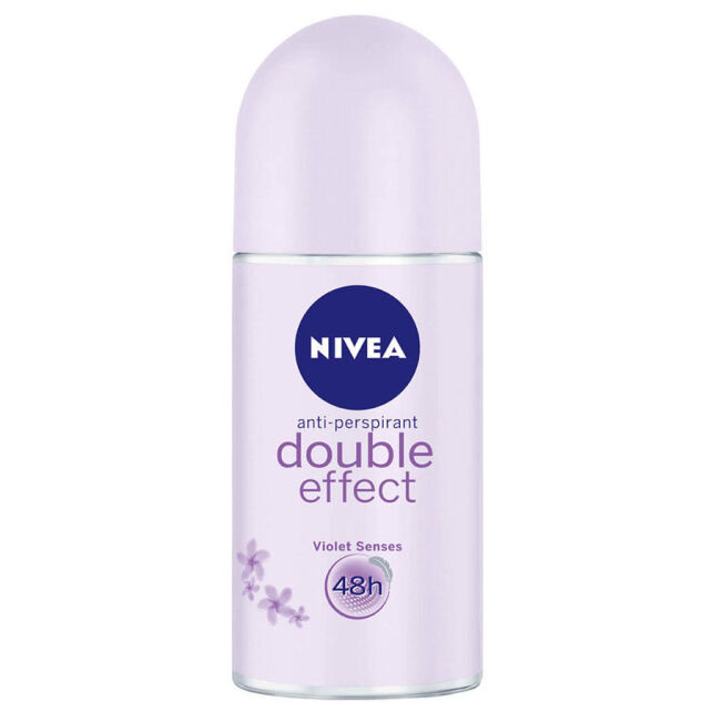 Nivea Women Double Effect 48h Roll-On Deodorant 50ml Nivea Women Double Effect 48h Roll-On Deodorant 50ml