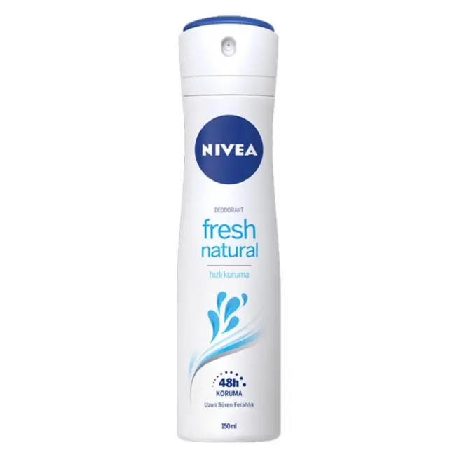 Nivea Women Fresh Natural 48h Sprey Deodorant 150ml - 1