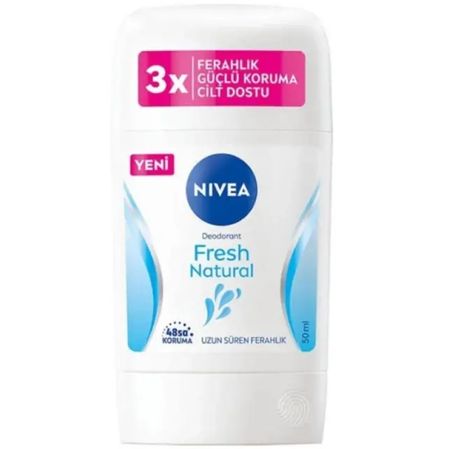 Nivea Women Fresh Natural Stick Deodorant 50ml - 1