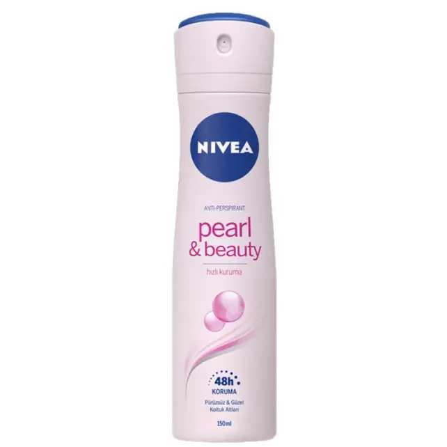 Nivea Women Pearl-Beauty Sprey Deodorant 150ml - 1