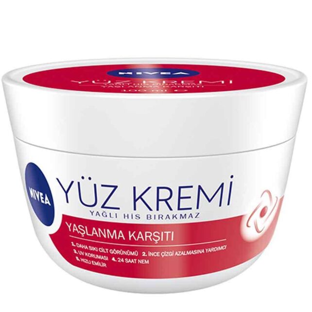 Nivea Yaşlanma Karşıtı Yüz Kremi 100ml Nivea Yaşlanma Karşıtı Yüz Kremi 100ml