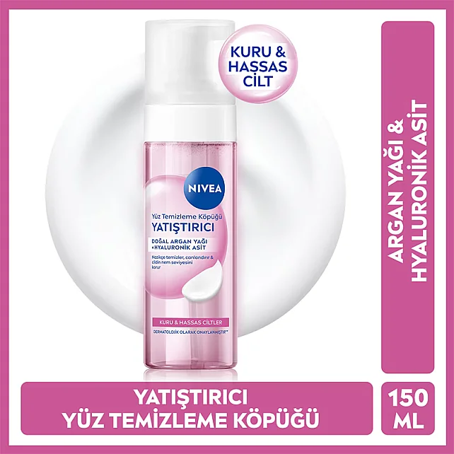 Nivea Yatıştırıcı Yüz Temizleme Köpüğü 150ml - 8