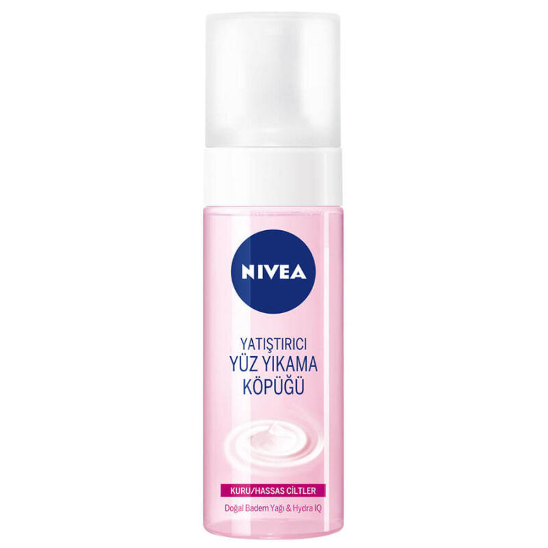 Nivea Yatıştırıcı Yüz Temizleme Köpüğü - Kuru ve Hassas Ciltler İçin 150ml Nivea Yatıştırıcı Yüz Temizleme Köpüğü - Kuru ve Hassas Ciltler İçin 150ml