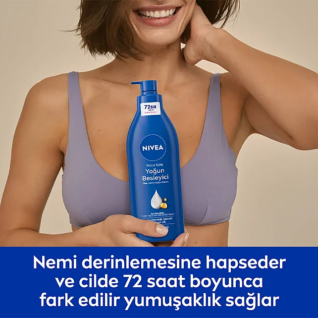 Nivea Yoğun Besleyici ve Nemlendirici Vücut Sütü 400ml - 5