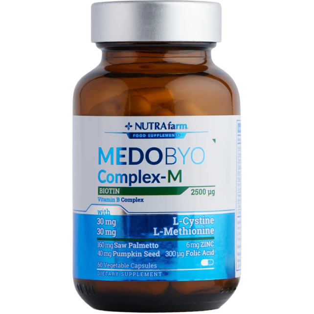 Nutrafarm Medobyo Complex-M - Erkekler İçin Takviye Edici Gıda 60 Kapsül - 1