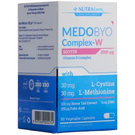 Nutrafarm Medobyo Complex-W - Kadınlar İçin Takviye Edici Gıda 60 Kapsül - 3