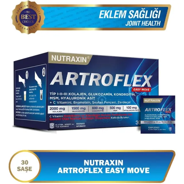 Nutraxin Artroflex Easy Move - Takviye Edici Gıda 30 Saşe - 2