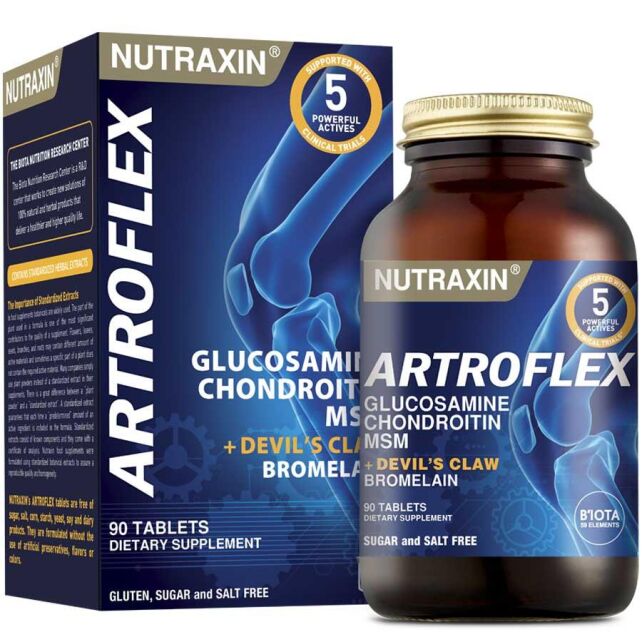Nutraxin Artroflex Glucosamine Chondroitin MSM - Takviye Edici Gıda 90 Tablet - 1