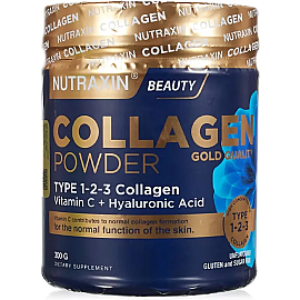 Nutraxin Beauty Collagen Gold Quality Powder - Takviye Edici Gıda 300g - Nutraxin