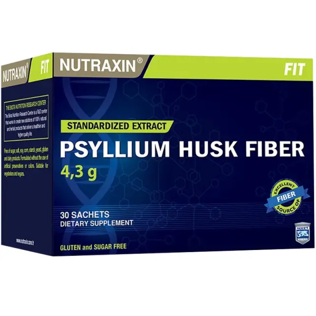 Nutraxin Fit Psyllium Husk Fiber - Takviye Edici Gıda 30 Saşe - 1
