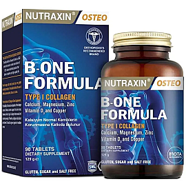 Nutraxin Osteo B - One Formula - Takviye Edici Gıda 90 Tablet - Nutraxin