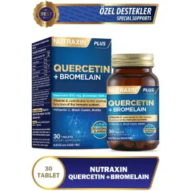 Nutraxin Plus Quercetin Bromelain - Takviye Edici Gıda 30 Tablet - 2