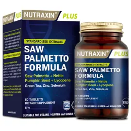 Nutraxin Plus Saw Palmetto Formula - Takviye Edici Gıda 60 Tablet - Nutraxin