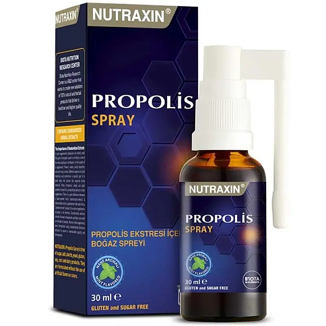 Nutraxin Propolis Spray - Boğaz Spreyi 30ml - 1