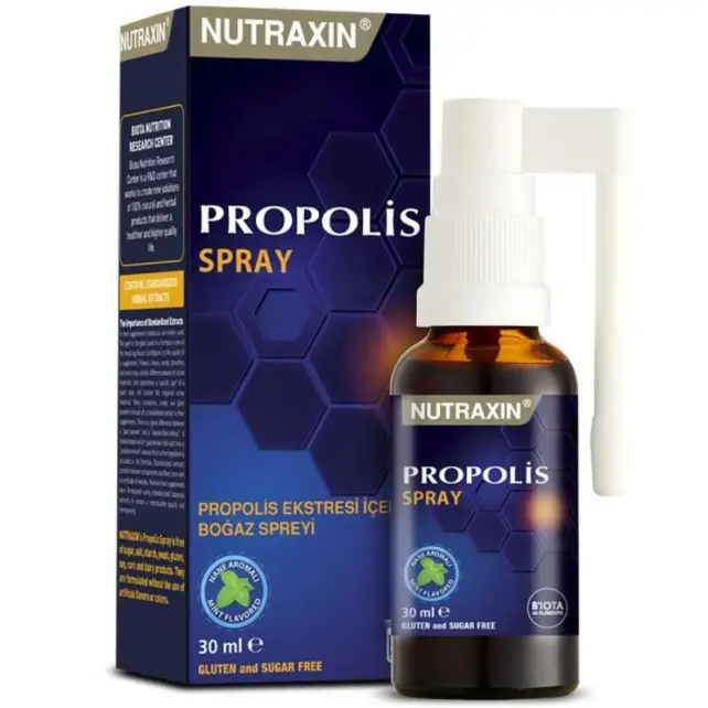 Nutraxin Propolis Spray - Boğaz Spreyi 30ml - 1