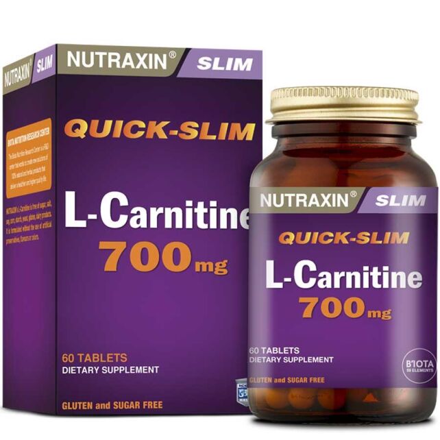 Nutraxin Qs L-Carnitine 60 Kapsül Takviye Edici Gıda Nutraxin Qs L-Carnitine 60 Kapsül Takviye Edici Gıda