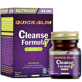 Nutraxin Quick Slim Cleanse Formula 7 Detox - Takviye Edici Gıda 14 Tablet - Nutraxin