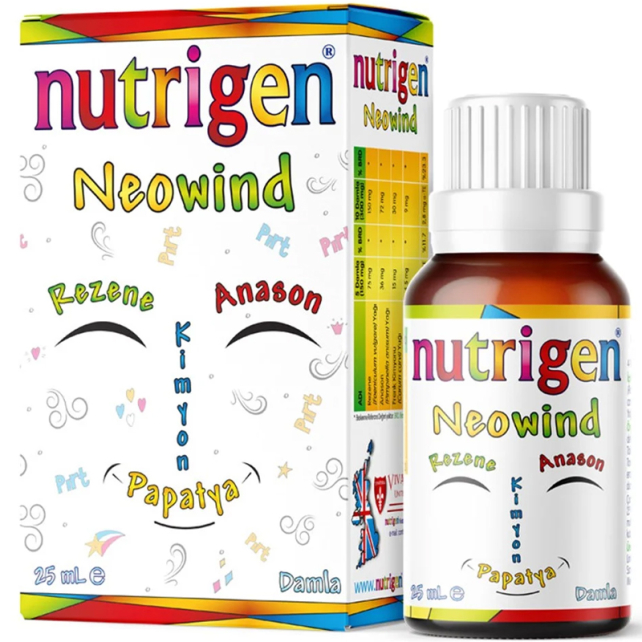 Nutrigen Neowind Damla - Çocuklar İçin Takviye Edici Gıda 25ml - 1