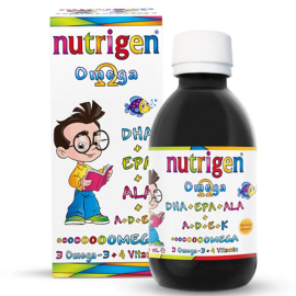 Nutrigen Omega 3 Şurup - Takviye Edici Gıda Portakal Aromalı 200ml - Nutrigen