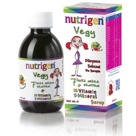 Nutrigen Vegy Çocuklar için Takviye Edici Gıda - Sıvı 200ml - Nutrigen