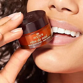 Nuxe Baume Reve De Miel Lip Balm - Besleyici Dudak Bakım Kremi 15gr - 4