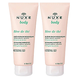 Nuxe Body Reve De The Revitalsing Shower Gel - Duş Jeli 2x200ml - Nuxe