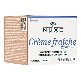 Nuxe Creme Fraiche Moisturizing Riche Cream - Nemlendirici Bakım Kremi 50ml - 3