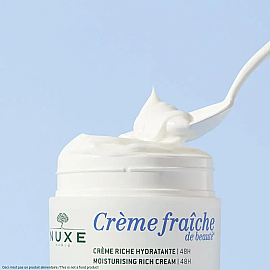 Nuxe Creme Fraiche Moisturizing Riche Cream - Nemlendirici Bakım Kremi 50ml - 5