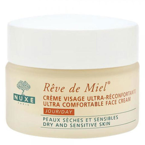 Nuxe Reve De Miel Crem Visage Ultra Comforting Day Cream 50ml Nuxe Reve De Miel Crem Visage Ultra Comforting Day Cream 50ml