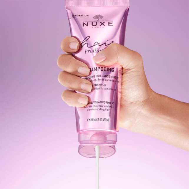 Nuxe Hair Prodigieux High Shine Shampoo - Yoğun Parlaklık Veren Şampuan 200ml - 2