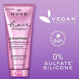 Nuxe Hair Prodigieux High Shine Shampoo - Yoğun Parlaklık Veren Şampuan 200ml - 3