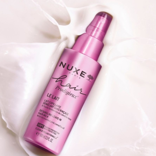 Nuxe Hair Prodigieux Leave-In Hair Milk - Saç Bakım Sütü 100ml - 2