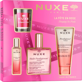 Nuxe Happy In Pink - Pembe Yılbaşı Hediye Seti - Nuxe
