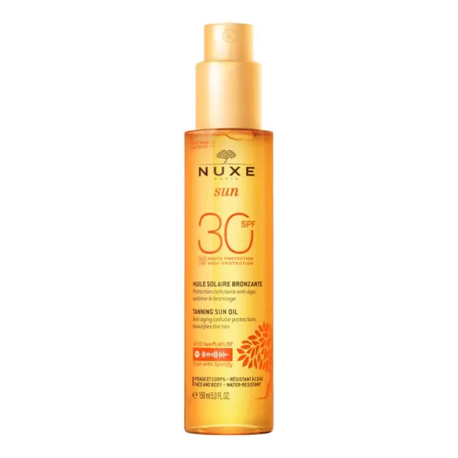 Nuxe Huile Bronzante Haute Protection SPF30 - Bronzlaştırıcı Güneş Yağı 150ml - 1