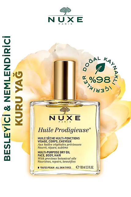 Nuxe Huile Prodigieuse Dry Oil - Çok Amaçlı Kuru Yağ 100ml - 4