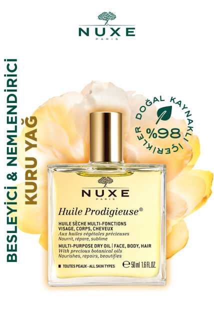 Nuxe Huile Prodigieuse Dry Oil - Çok Amaçlı Kuru Yağ 50ml - 4