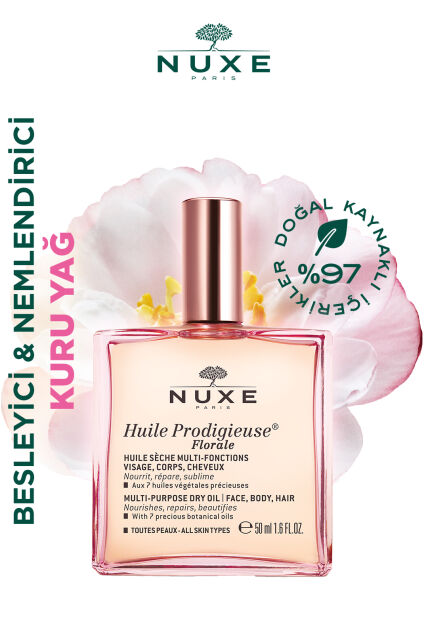 Nuxe Huile Prodigieuse Floral Dry Oil - Çiçek Kokulu Çok Amaçlı Kuru Yağ 50ml - 3