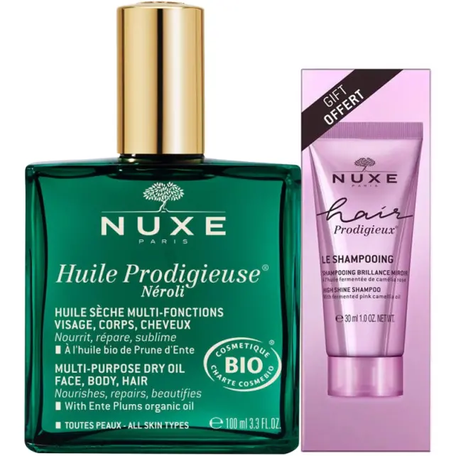 Nuxe Huile Prodigieuse Neroli Çok Amaçlı Kuru Yağ 100ml - Şampuan 30ml Hediye - 1