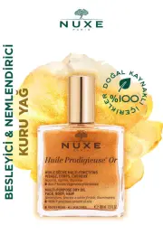 Nuxe Huile Prodigieuse Or Dry Oil - Altın Parıltılı Kuru Yağ 100ml - 5