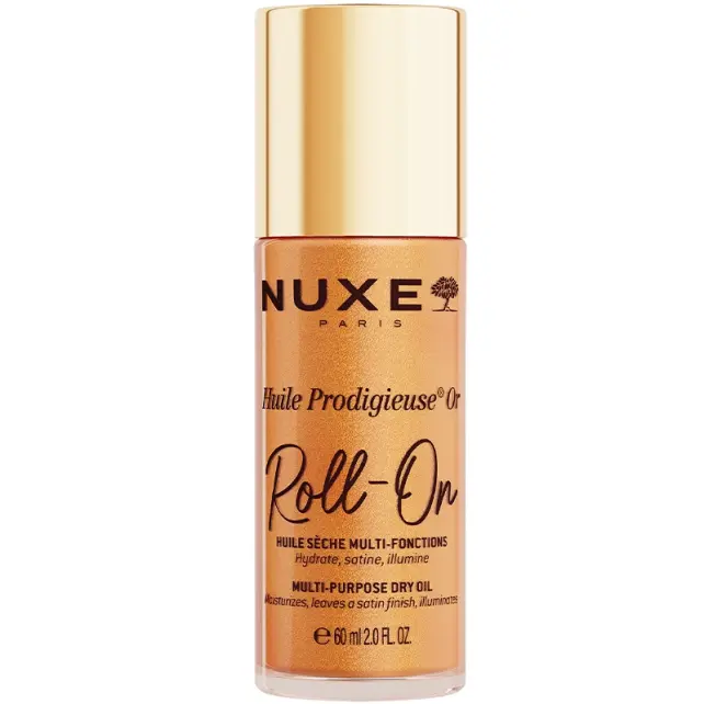 Nuxe Huile Prodigieuse Or Dry Oil Roll-On Çok Amaçlı Altın Parıltılı Kuru Yağ 60ml - 1