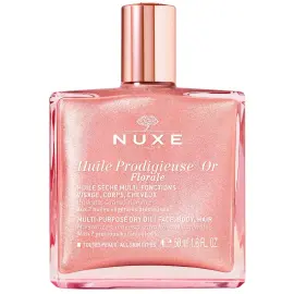 Nuxe Huile Prodigieuse Or Floral Dry Oil - Pembe Parıltılı Çiçek Kokulu Çok Amaçlı Kuru Yağ 50ml - 1