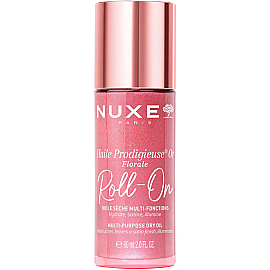 Nuxe Huile Prodigieuse Or Floral Dry Oil Roll-On Pembe Parıltılı Çok Amaçlı Kuru Yağ 60ml - Nuxe